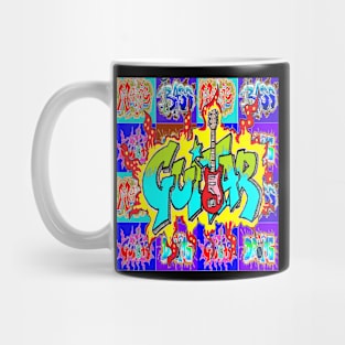 Rock Metal Guitar 1 Mug